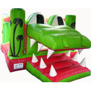 crocodile inflatable bouncer cartoons cocodrilo